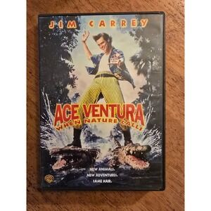 Ace Ventura When Nature Calls DVD, Good Condition